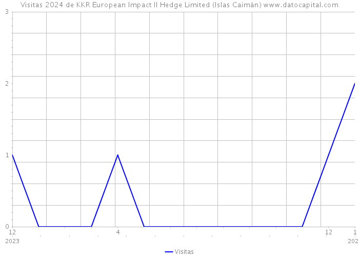 Visitas 2024 de KKR European Impact II Hedge Limited (Islas Caimán) 
