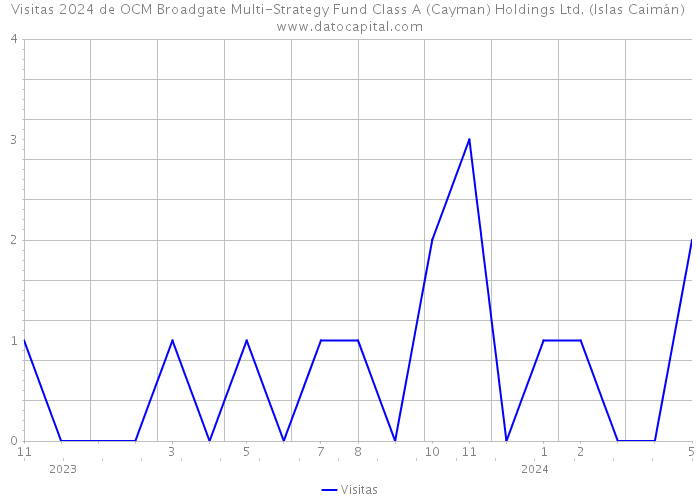 Visitas 2024 de OCM Broadgate Multi-Strategy Fund Class A (Cayman) Holdings Ltd. (Islas Caimán) 