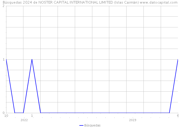 Búsquedas 2024 de NOSTER CAPITAL INTERNATIONAL LIMITED (Islas Caimán) 