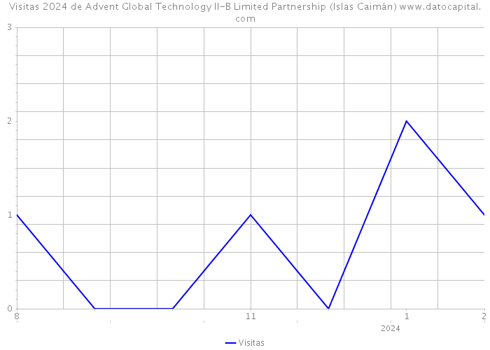 Visitas 2024 de Advent Global Technology II-B Limited Partnership (Islas Caimán) 