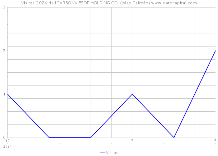 Visitas 2024 de ICARBONX ESOP HOLDING CO. (Islas Caimán) 