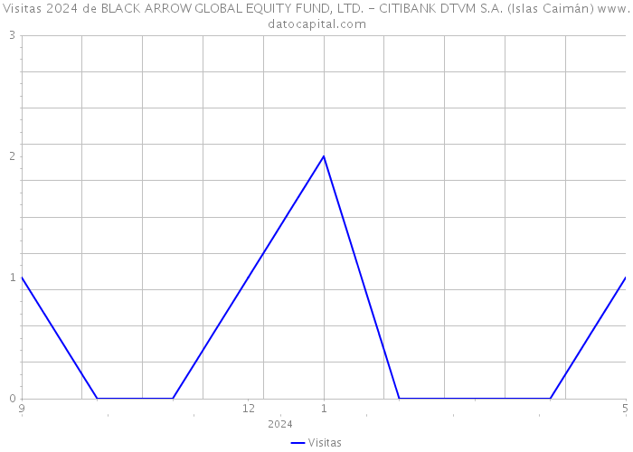 Visitas 2024 de BLACK ARROW GLOBAL EQUITY FUND, LTD. - CITIBANK DTVM S.A. (Islas Caimán) 
