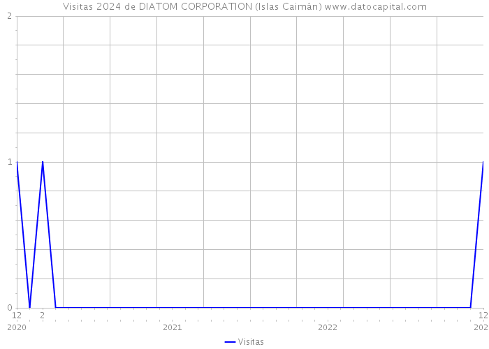 Visitas 2024 de DIATOM CORPORATION (Islas Caimán) 
