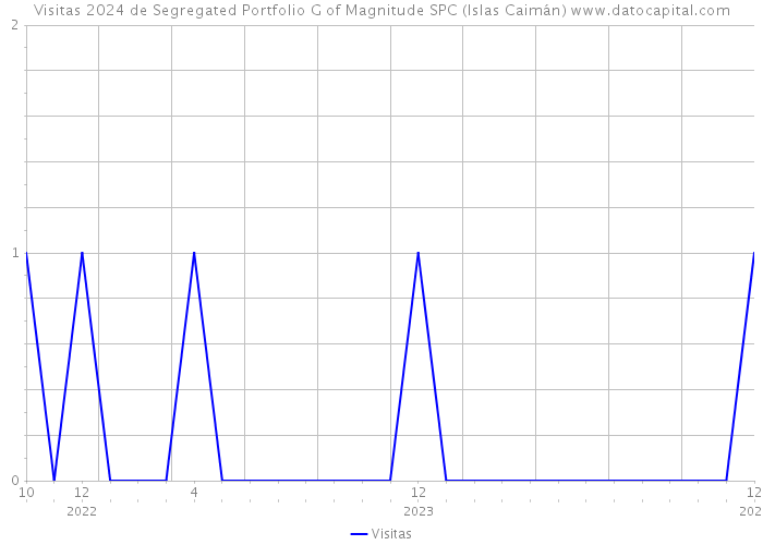 Visitas 2024 de Segregated Portfolio G of Magnitude SPC (Islas Caimán) 