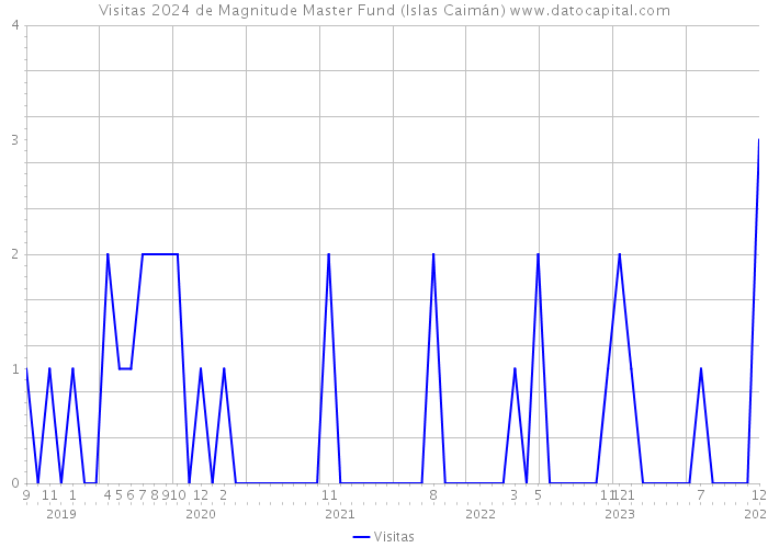 Visitas 2024 de Magnitude Master Fund (Islas Caimán) 