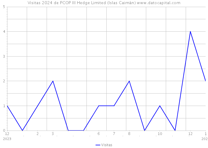 Visitas 2024 de PCOP III Hedge Limited (Islas Caimán) 