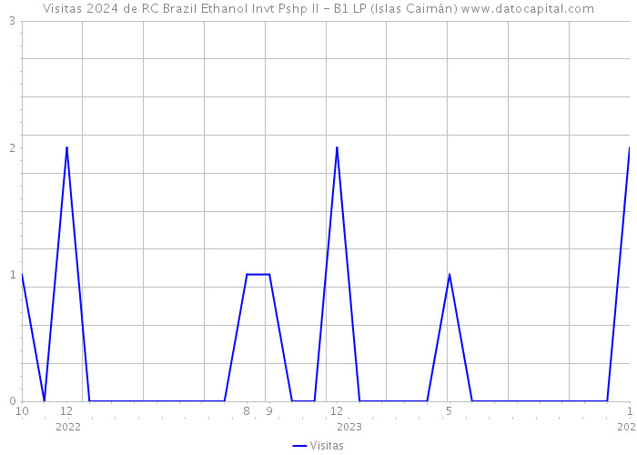 Visitas 2024 de RC Brazil Ethanol Invt Pshp II - B1 LP (Islas Caimán) 