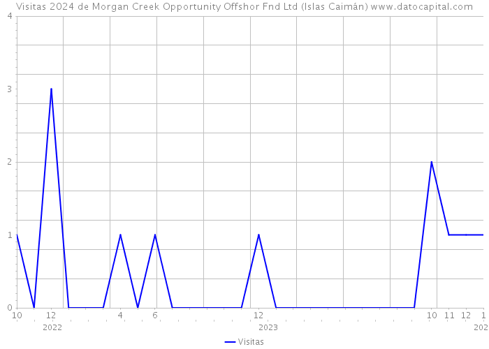 Visitas 2024 de Morgan Creek Opportunity Offshor Fnd Ltd (Islas Caimán) 