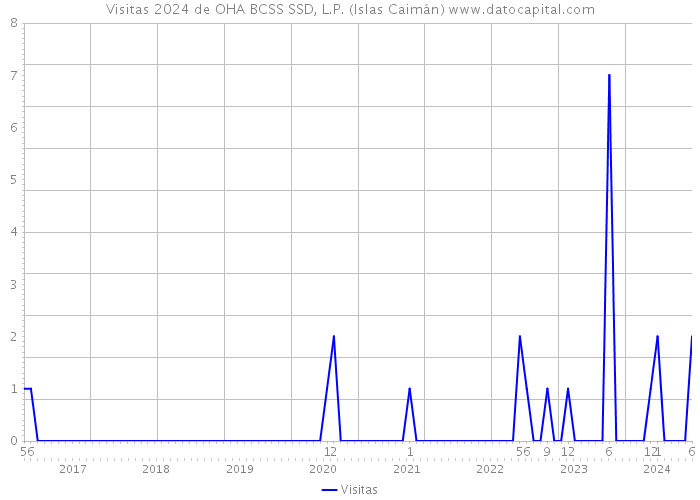 Visitas 2024 de OHA BCSS SSD, L.P. (Islas Caimán) 
