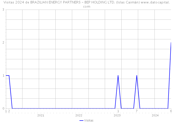 Visitas 2024 de BRAZILIAN ENERGY PARTNERS - BEP HOLDING LTD. (Islas Caimán) 