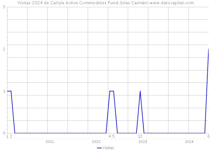Visitas 2024 de Carlyle Active Commodities Fund (Islas Caimán) 