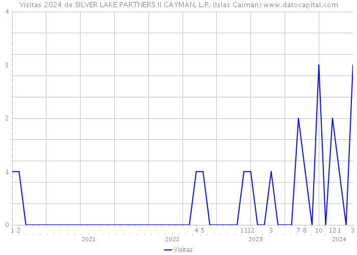 Visitas 2024 de SILVER LAKE PARTNERS II CAYMAN, L.P. (Islas Caimán) 