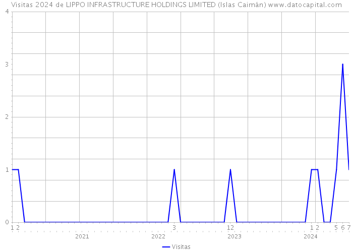 Visitas 2024 de LIPPO INFRASTRUCTURE HOLDINGS LIMITED (Islas Caimán) 