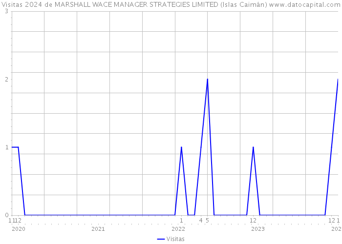 Visitas 2024 de MARSHALL WACE MANAGER STRATEGIES LIMITED (Islas Caimán) 