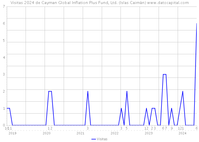 Visitas 2024 de Cayman Global Inflation Plus Fund, Ltd. (Islas Caimán) 