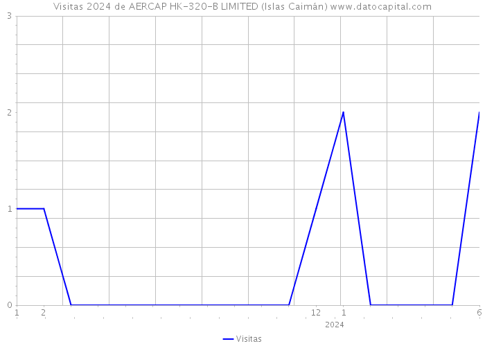 Visitas 2024 de AERCAP HK-320-B LIMITED (Islas Caimán) 