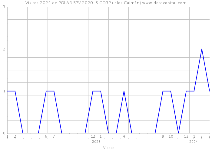 Visitas 2024 de POLAR SPV 2020-3 CORP (Islas Caimán) 