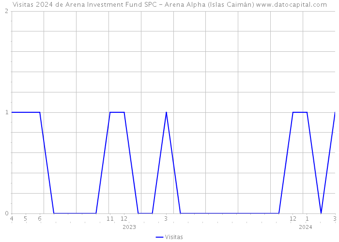 Visitas 2024 de Arena Investment Fund SPC - Arena Alpha (Islas Caimán) 