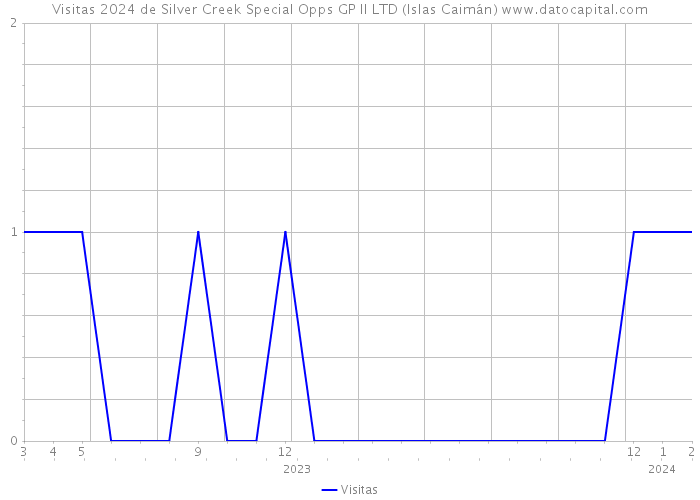 Visitas 2024 de Silver Creek Special Opps GP II LTD (Islas Caimán) 