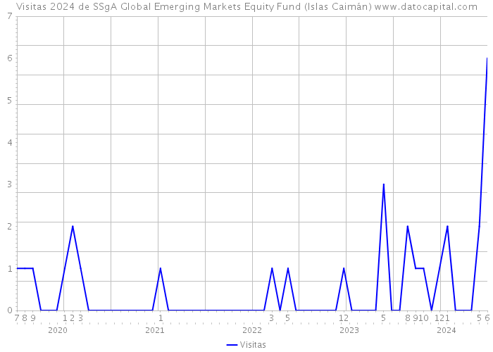Visitas 2024 de SSgA Global Emerging Markets Equity Fund (Islas Caimán) 