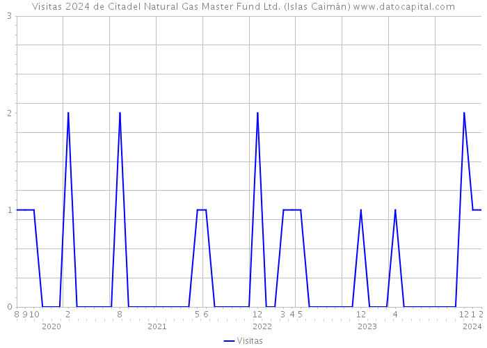Visitas 2024 de Citadel Natural Gas Master Fund Ltd. (Islas Caimán) 