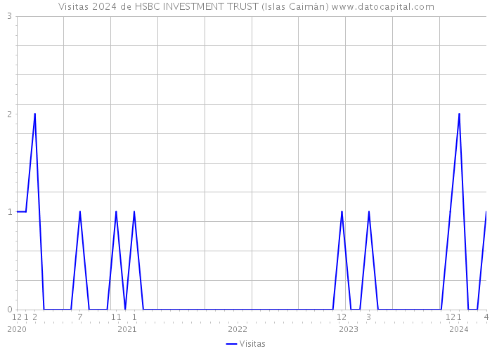 Visitas 2024 de HSBC INVESTMENT TRUST (Islas Caimán) 