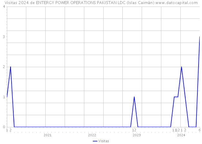 Visitas 2024 de ENTERGY POWER OPERATIONS PAKISTAN LDC (Islas Caimán) 