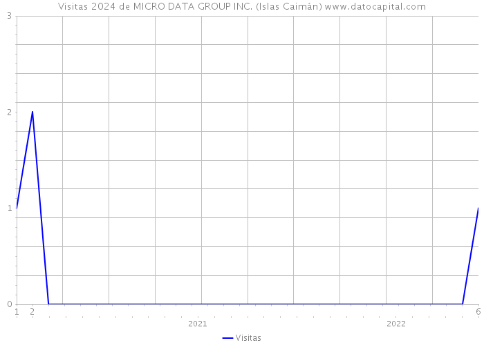 Visitas 2024 de MICRO DATA GROUP INC. (Islas Caimán) 