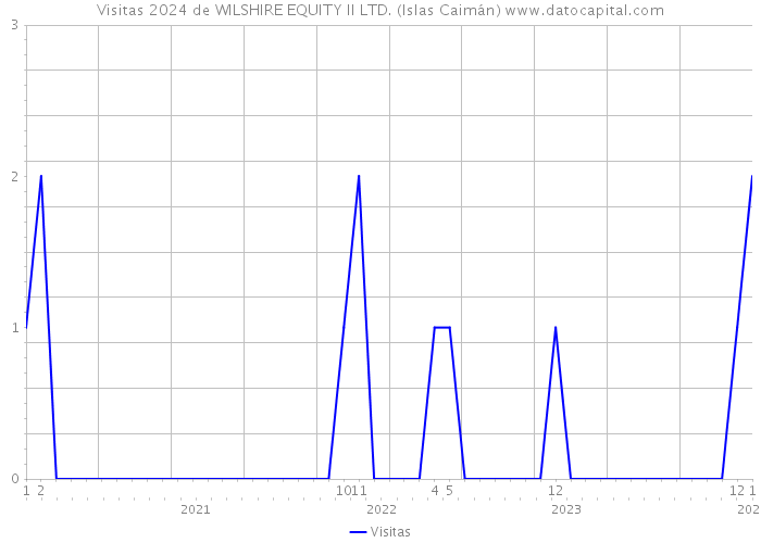 Visitas 2024 de WILSHIRE EQUITY II LTD. (Islas Caimán) 