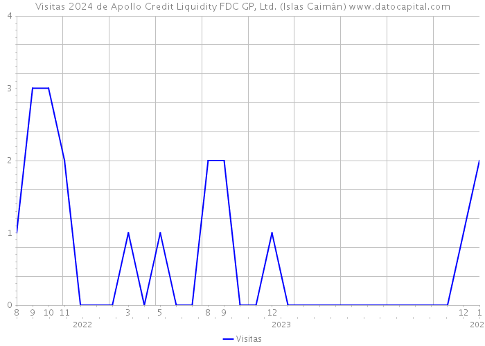 Visitas 2024 de Apollo Credit Liquidity FDC GP, Ltd. (Islas Caimán) 