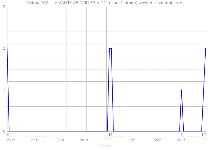 Visitas 2024 de VANTAGE DRILLER V CO. (Islas Caimán) 