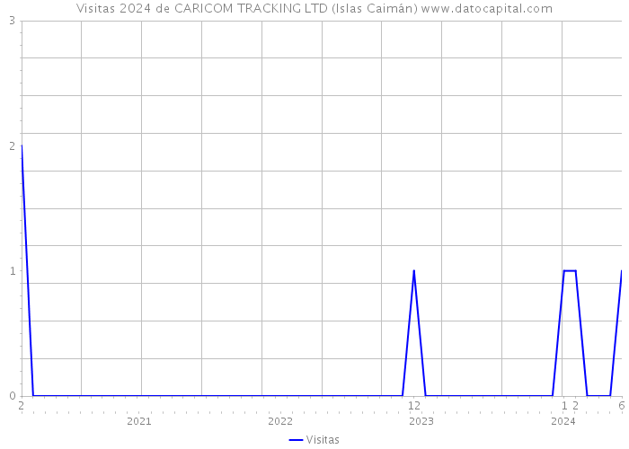 Visitas 2024 de CARICOM TRACKING LTD (Islas Caimán) 