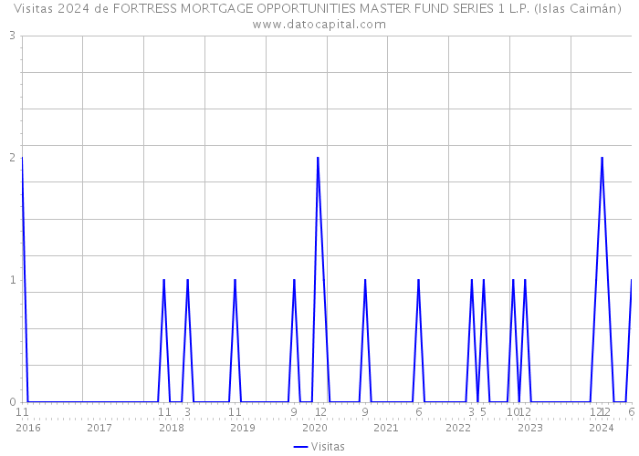 Visitas 2024 de FORTRESS MORTGAGE OPPORTUNITIES MASTER FUND SERIES 1 L.P. (Islas Caimán) 