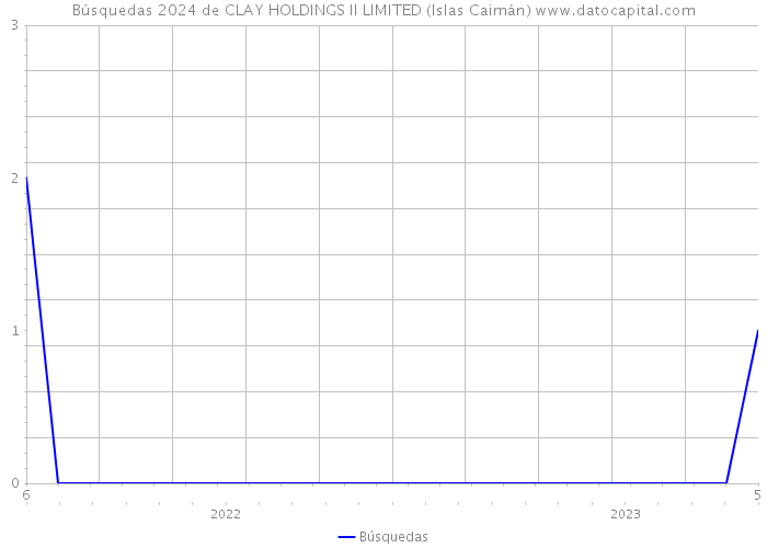 Búsquedas 2024 de CLAY HOLDINGS II LIMITED (Islas Caimán) 