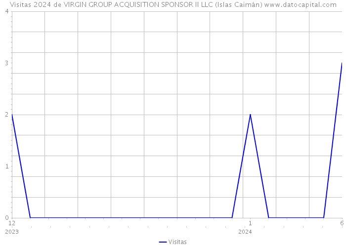 Visitas 2024 de VIRGIN GROUP ACQUISITION SPONSOR II LLC (Islas Caimán) 
