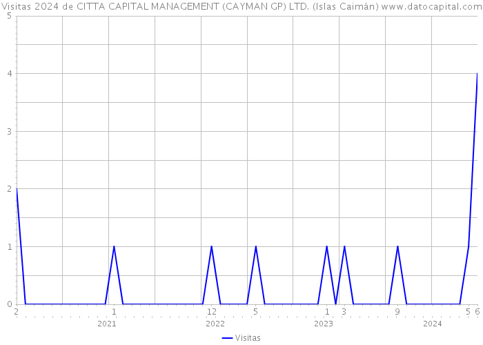 Visitas 2024 de CITTA CAPITAL MANAGEMENT (CAYMAN GP) LTD. (Islas Caimán) 