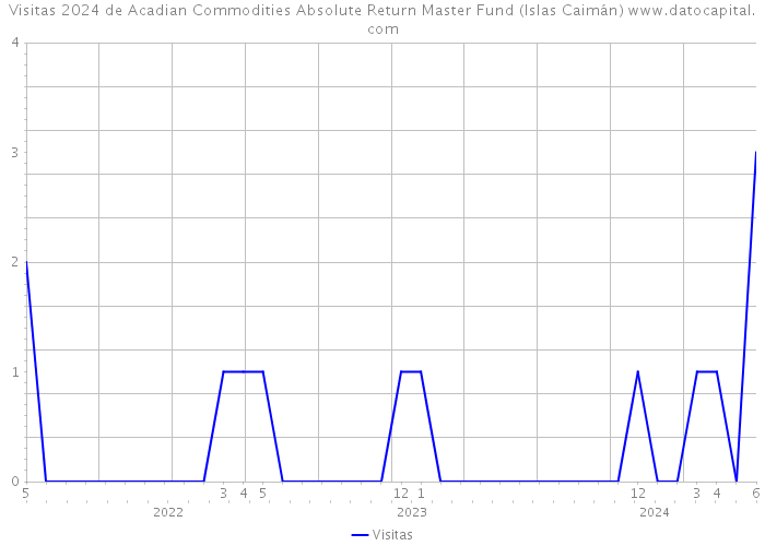 Visitas 2024 de Acadian Commodities Absolute Return Master Fund (Islas Caimán) 