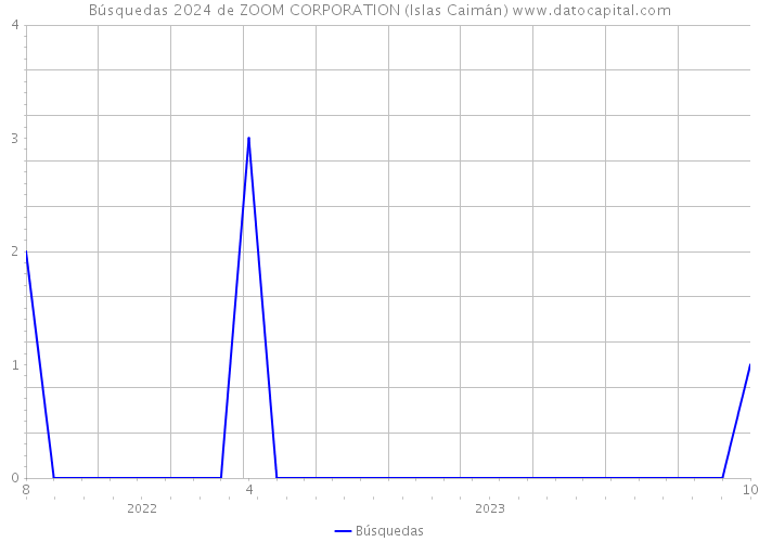 Búsquedas 2024 de ZOOM CORPORATION (Islas Caimán) 