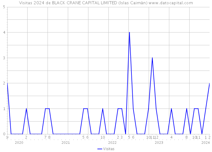 Visitas 2024 de BLACK CRANE CAPITAL LIMITED (Islas Caimán) 