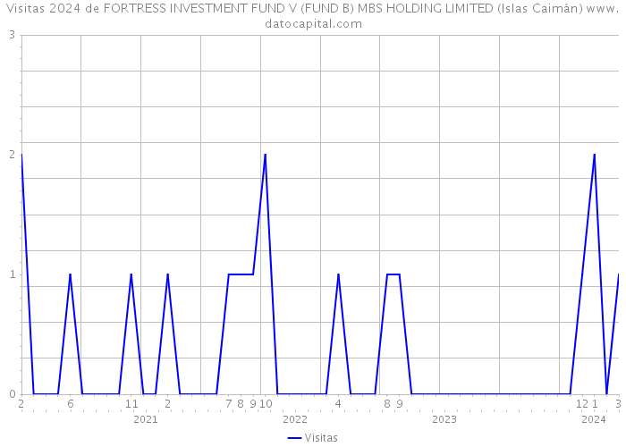 Visitas 2024 de FORTRESS INVESTMENT FUND V (FUND B) MBS HOLDING LIMITED (Islas Caimán) 