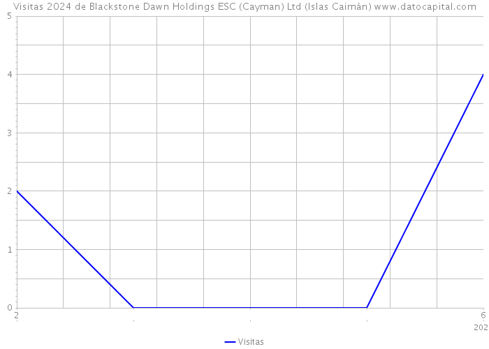 Visitas 2024 de Blackstone Dawn Holdings ESC (Cayman) Ltd (Islas Caimán) 