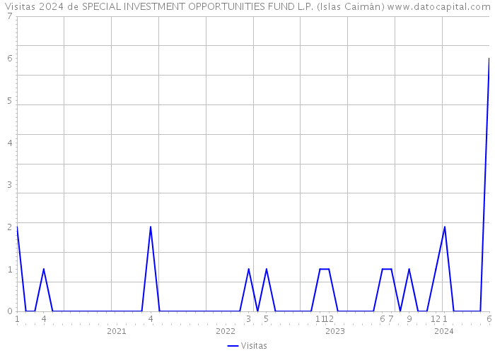 Visitas 2024 de SPECIAL INVESTMENT OPPORTUNITIES FUND L.P. (Islas Caimán) 