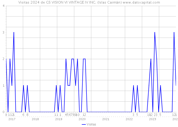 Visitas 2024 de GS VISION VI VINTAGE IV INC. (Islas Caimán) 