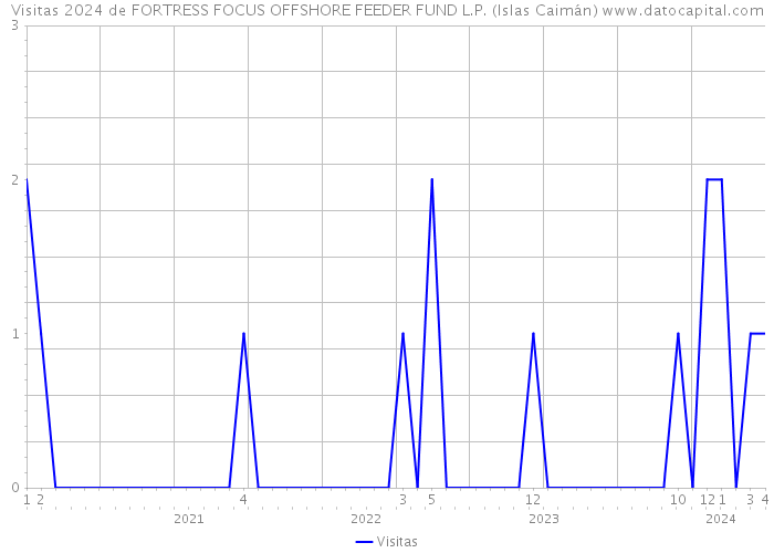 Visitas 2024 de FORTRESS FOCUS OFFSHORE FEEDER FUND L.P. (Islas Caimán) 
