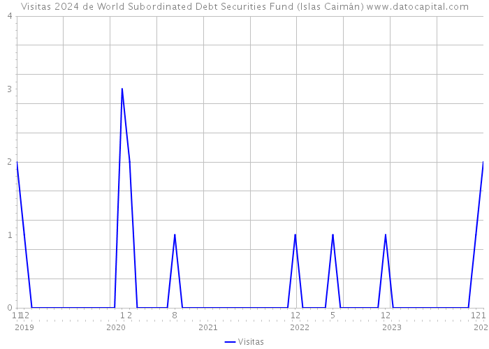 Visitas 2024 de World Subordinated Debt Securities Fund (Islas Caimán) 