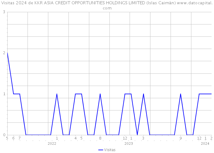Visitas 2024 de KKR ASIA CREDIT OPPORTUNITIES HOLDINGS LIMITED (Islas Caimán) 