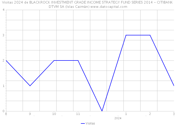 Visitas 2024 de BLACKROCK INVESTMENT GRADE INCOME STRATEGY FUND SERIES 2014 - CITIBANK DTVM SA (Islas Caimán) 