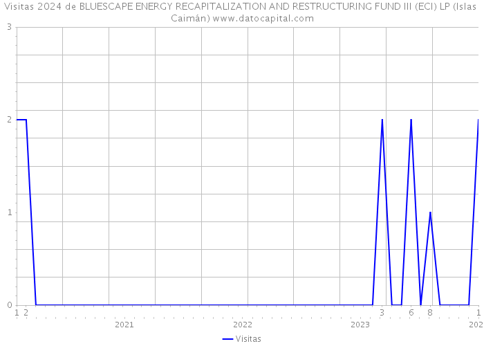 Visitas 2024 de BLUESCAPE ENERGY RECAPITALIZATION AND RESTRUCTURING FUND III (ECI) LP (Islas Caimán) 
