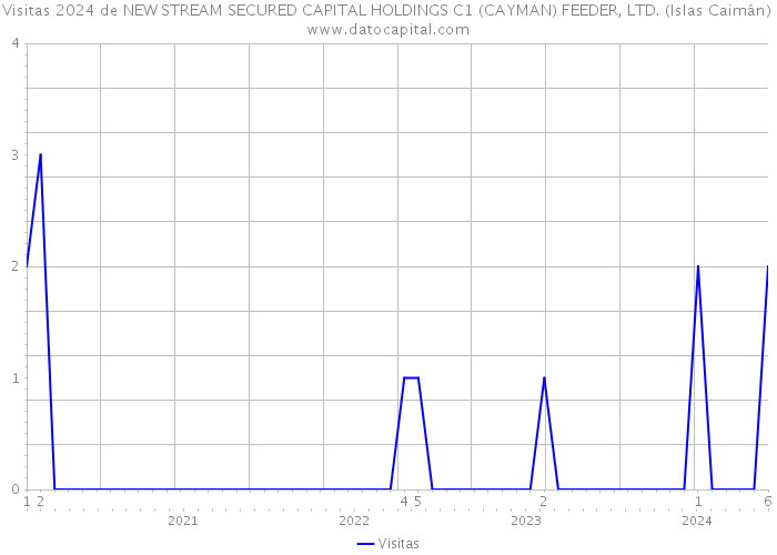 Visitas 2024 de NEW STREAM SECURED CAPITAL HOLDINGS C1 (CAYMAN) FEEDER, LTD. (Islas Caimán) 