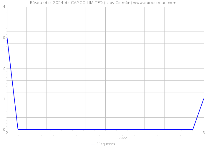 Búsquedas 2024 de CAYCO LIMITED (Islas Caimán) 